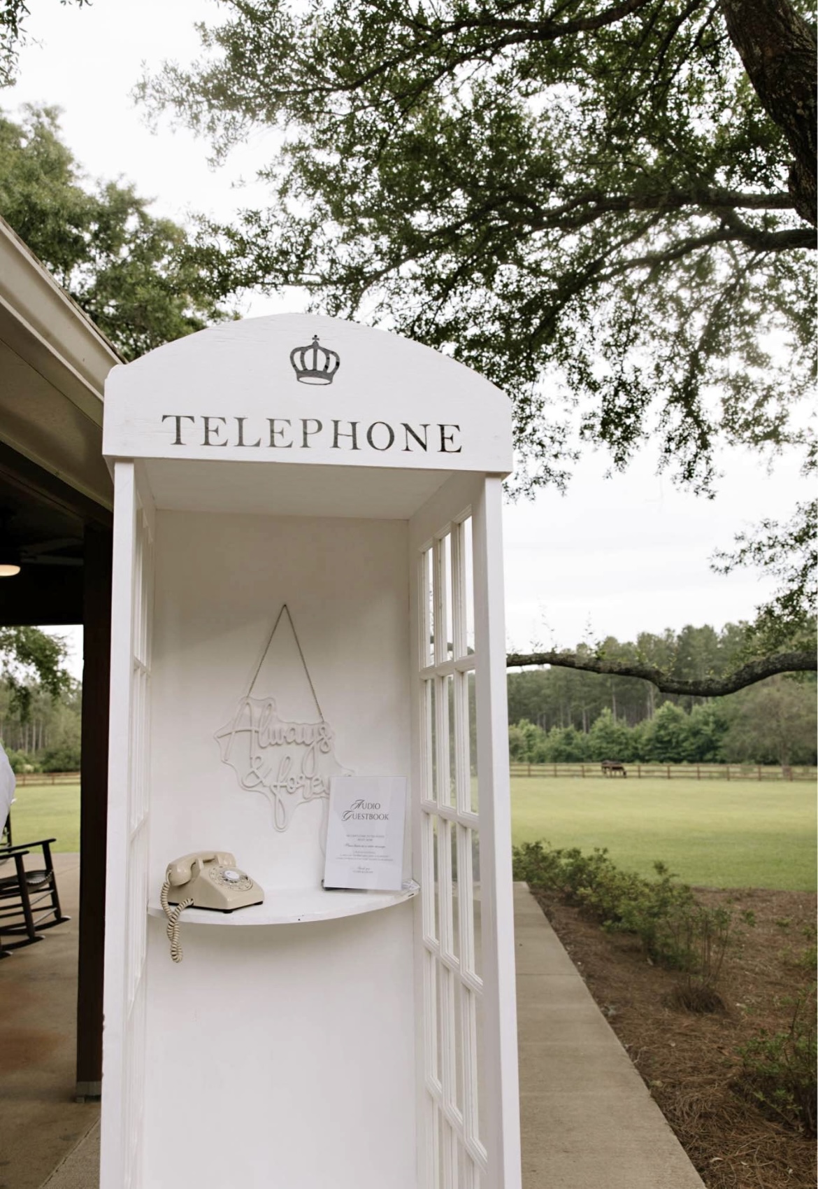Phone Booth & Audio Guestbook